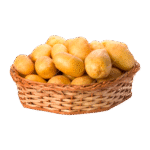 Russet Idaho Potatoes Fresh Premium Fruit and Produce Vegetables, 4 pound case