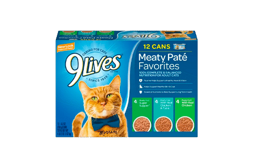 Lives Paté Favorites Variety Pack Wet Cat Food, 5.5-Ounce Cans, 12-Count