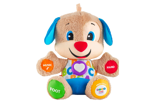 Baby & Toddler Toy Smart Stages Puppy With White Shirt, For Ages 6+ Months